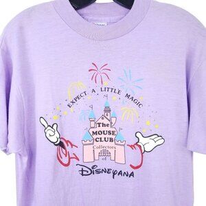 Mouse Club Collectors Of Disneyana T Shirt L Vintage 80s Single Stitch Hanes